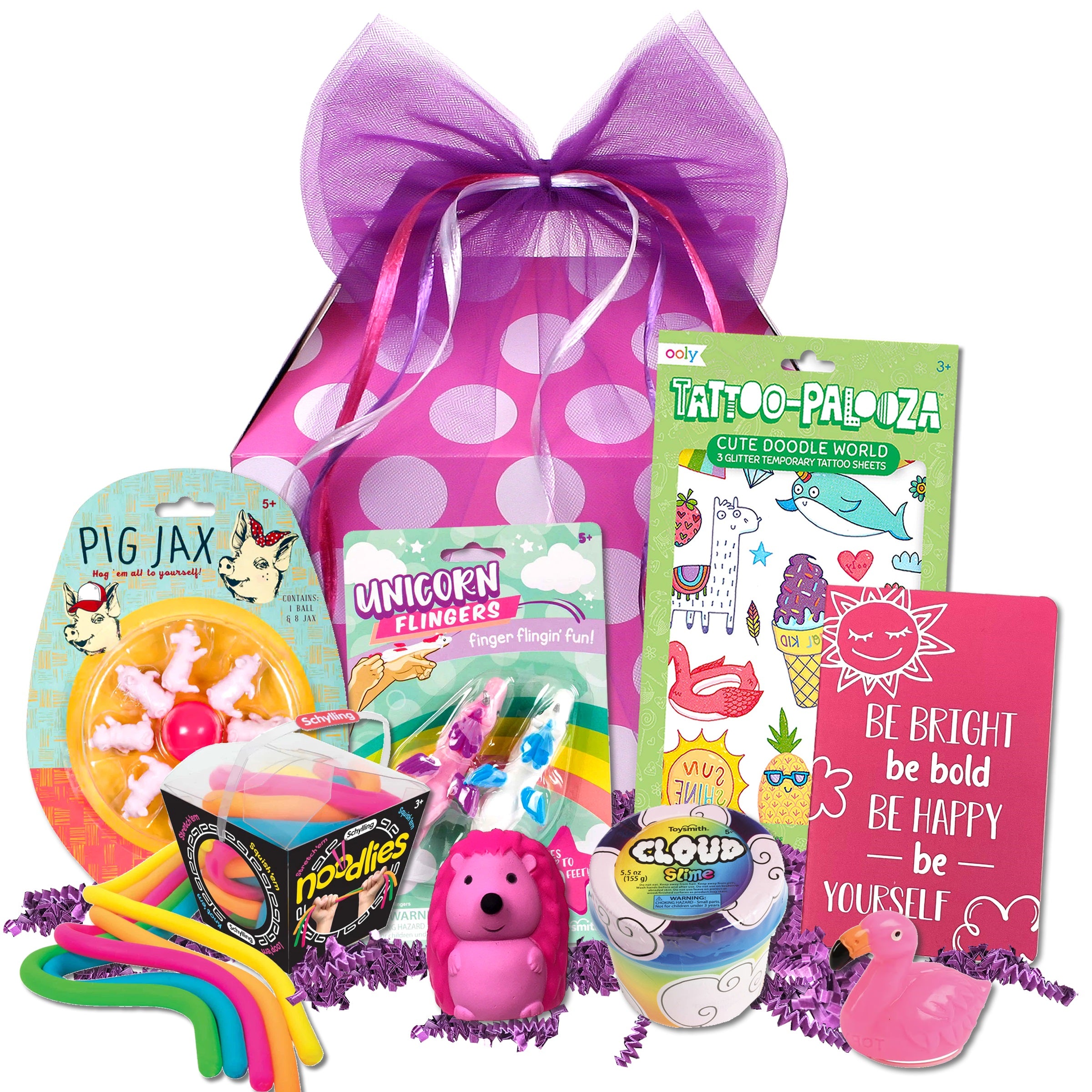 Girl Stuff Gift Basket – Beyond Bookmarks