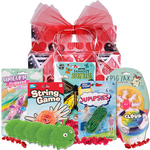 Tons of Fun Valentine Gift Basket