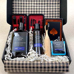 Gift Box for Him | Self Care | Pampering | Thinking of You | Get Well | Birthday Wishes | Merry Christmas | Happy Hanukkah | Thank You